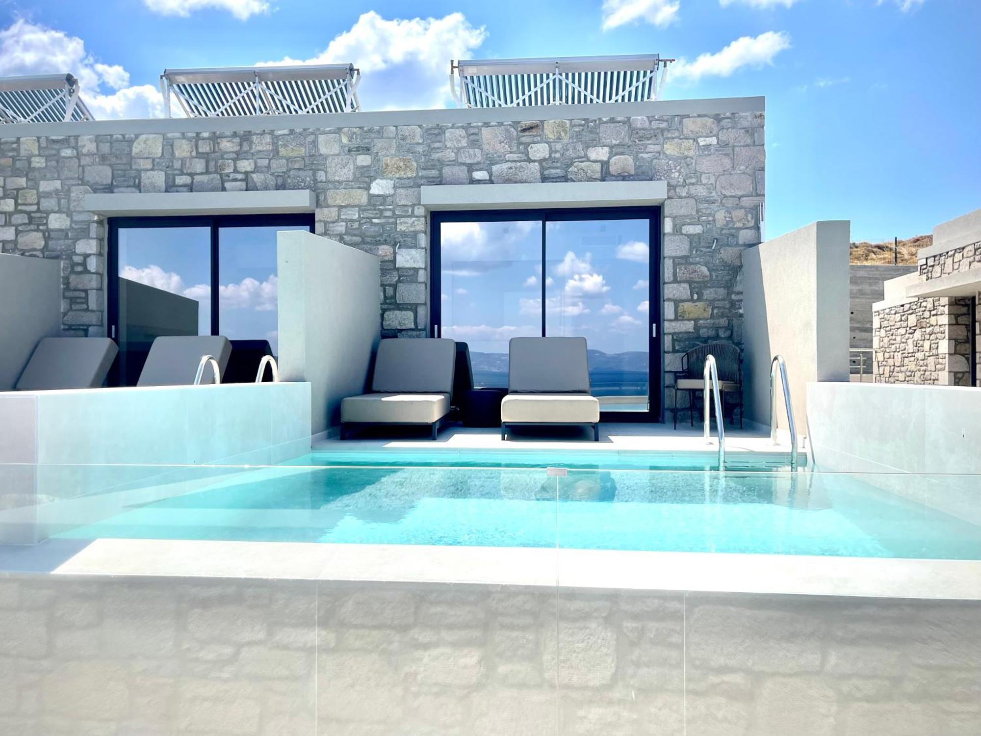 Eleia Seafront Rooms & Villas Petra  Exterior photo