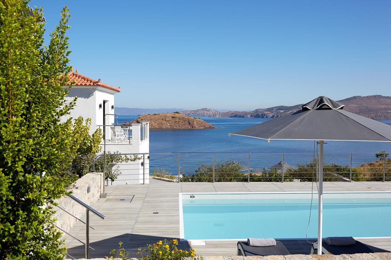Eleia Seafront Rooms & Villas Petra  Exterior photo
